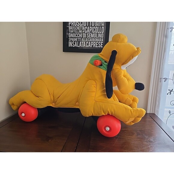 Vintage Little Tikes Pluto Dog Ride On Toy Disney Rare Find Great Condition - Picture 4 of 7